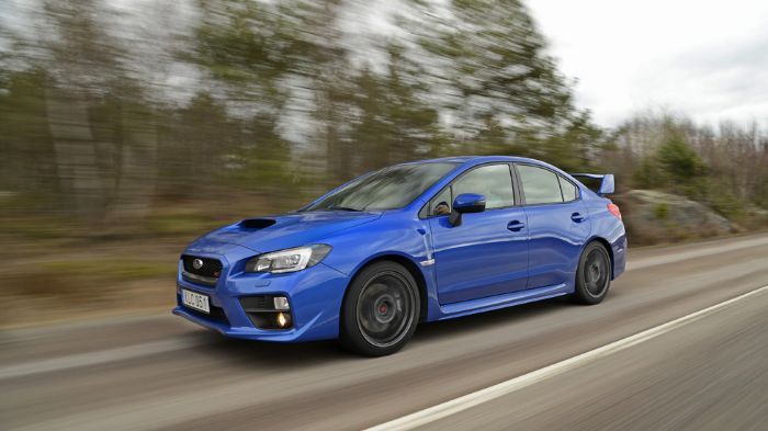 Subaru wrx sti вес